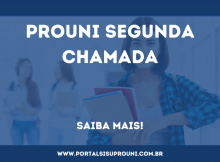 prouni segunda chamada